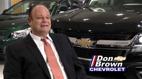 Don brown chevy - Save on your next vehicle. Teachers 1, college students 2, first responders 3 or military personnel 4: your hard work hasn’t gone unnoticed. You may be eligible for $500 Bonus Cash 5 on select Chevrolet vehicles 6. Combine your Bonus Cash with great retail offers for an exceptional value. 